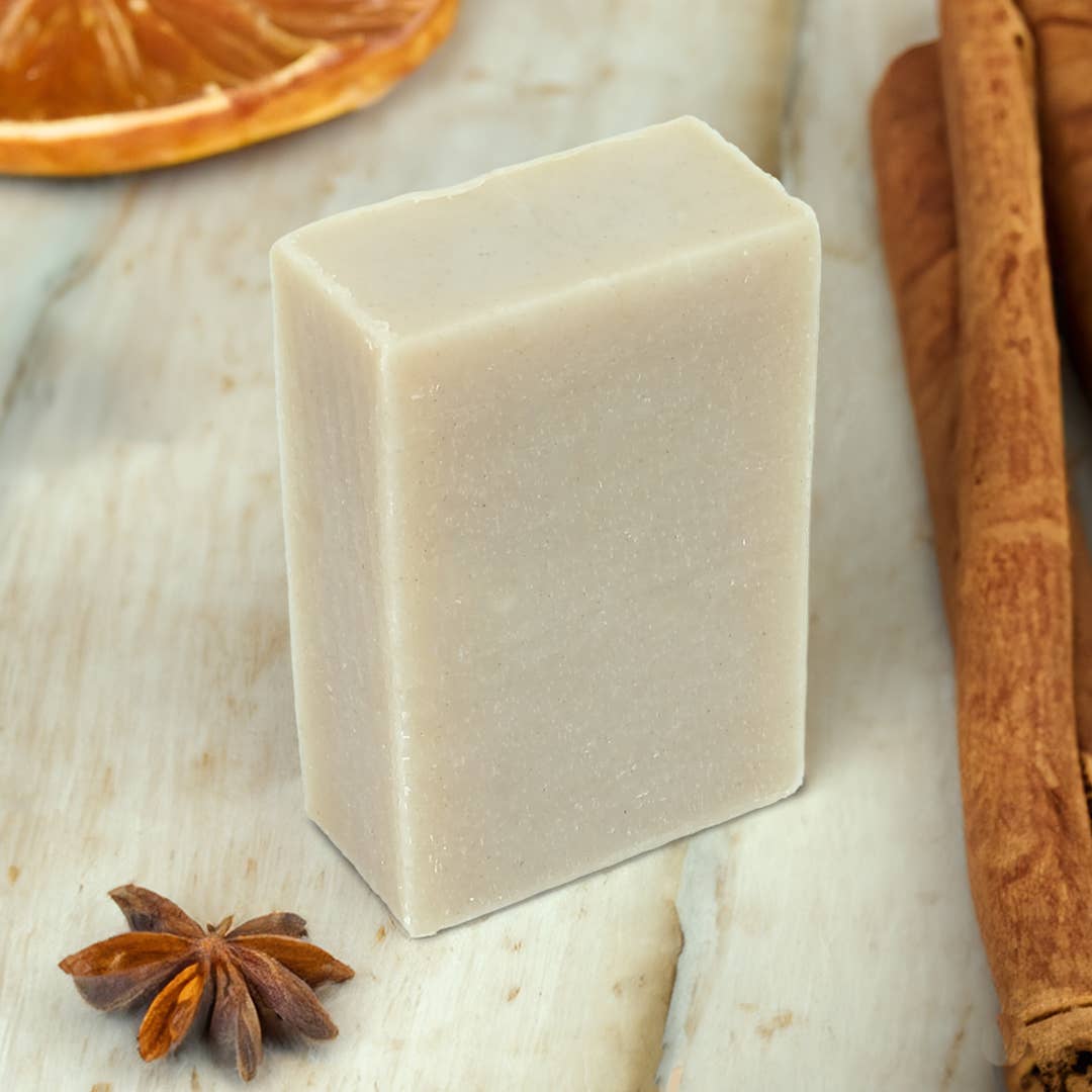 Cinnamon - Naked and Natural - Bath Soap - Shea Love London