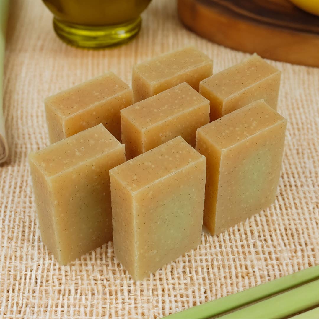 Lemongrass - Naked and Natural - Bath Soap - Shea Love London