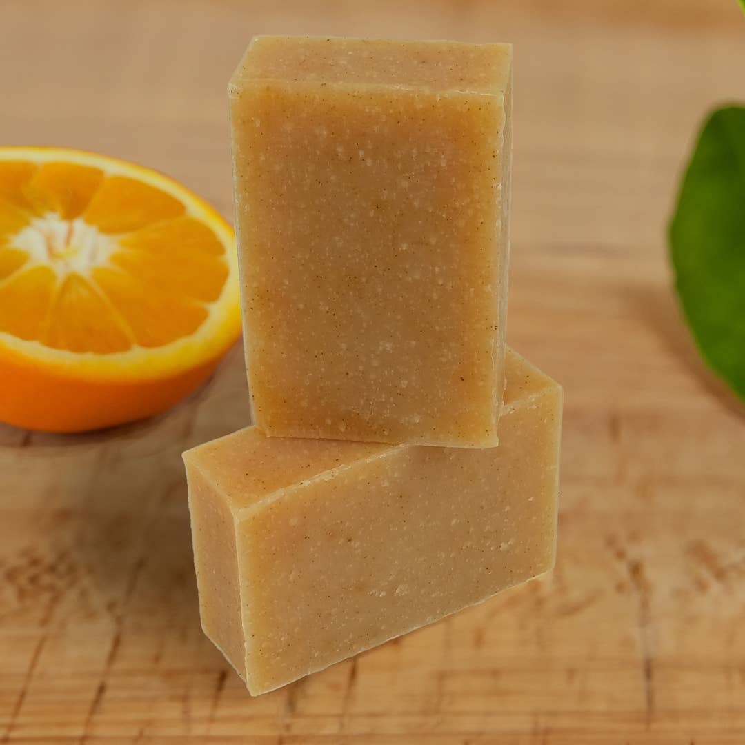 Orange & Grapefruit - Naked and Natural - Bath Soap - Shea Love London