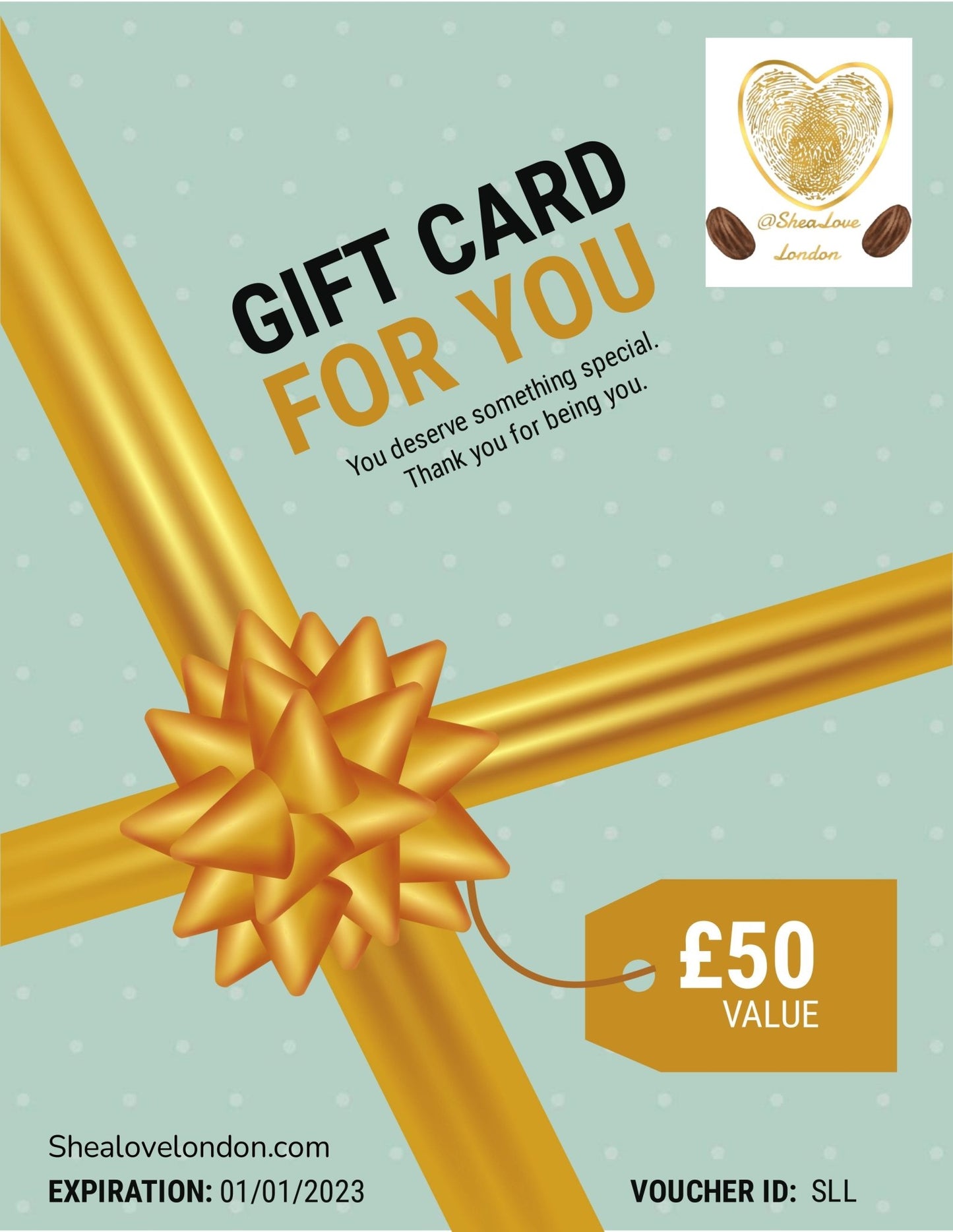 Gift Card - Shea Love London