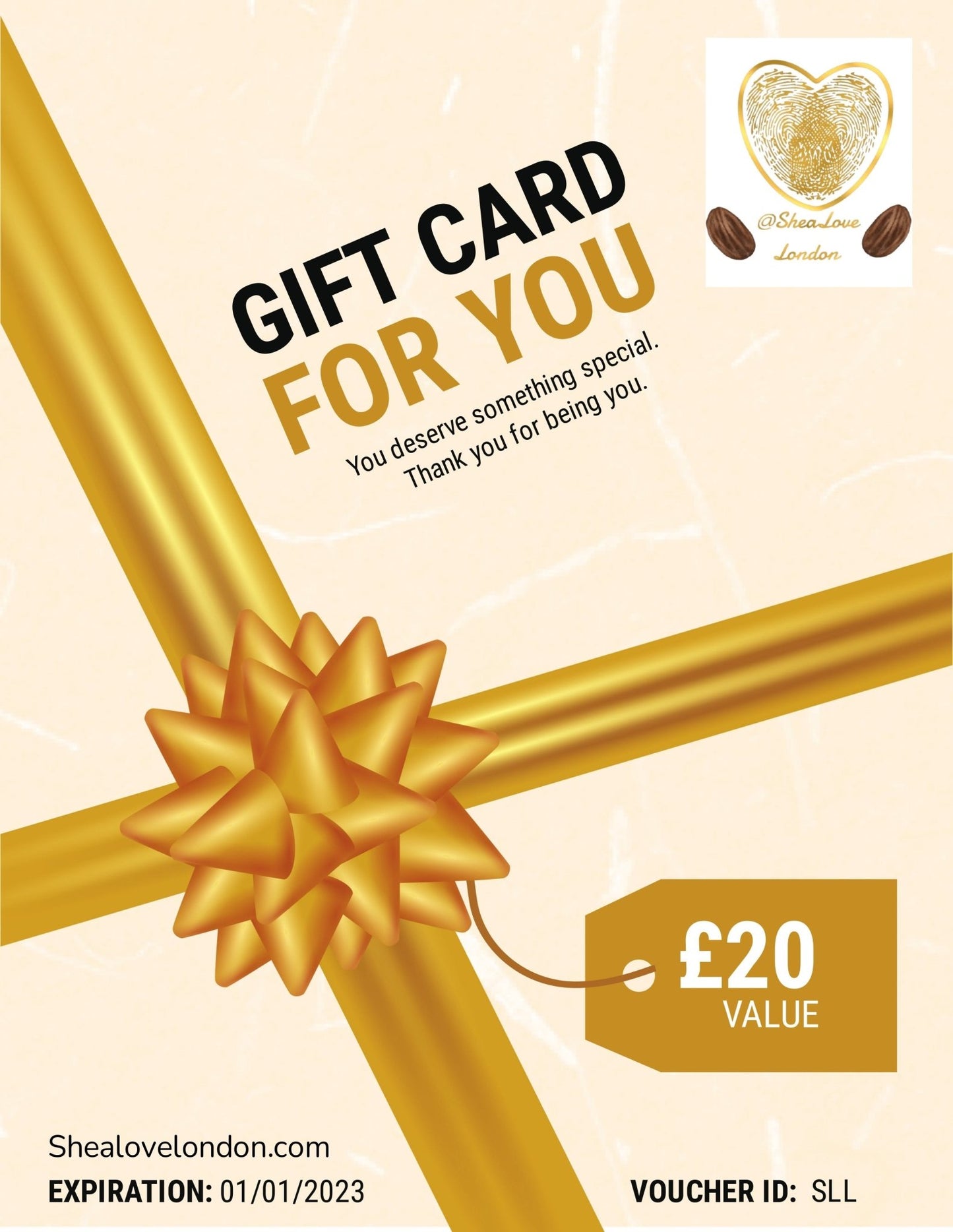 Gift Card - Shea Love London