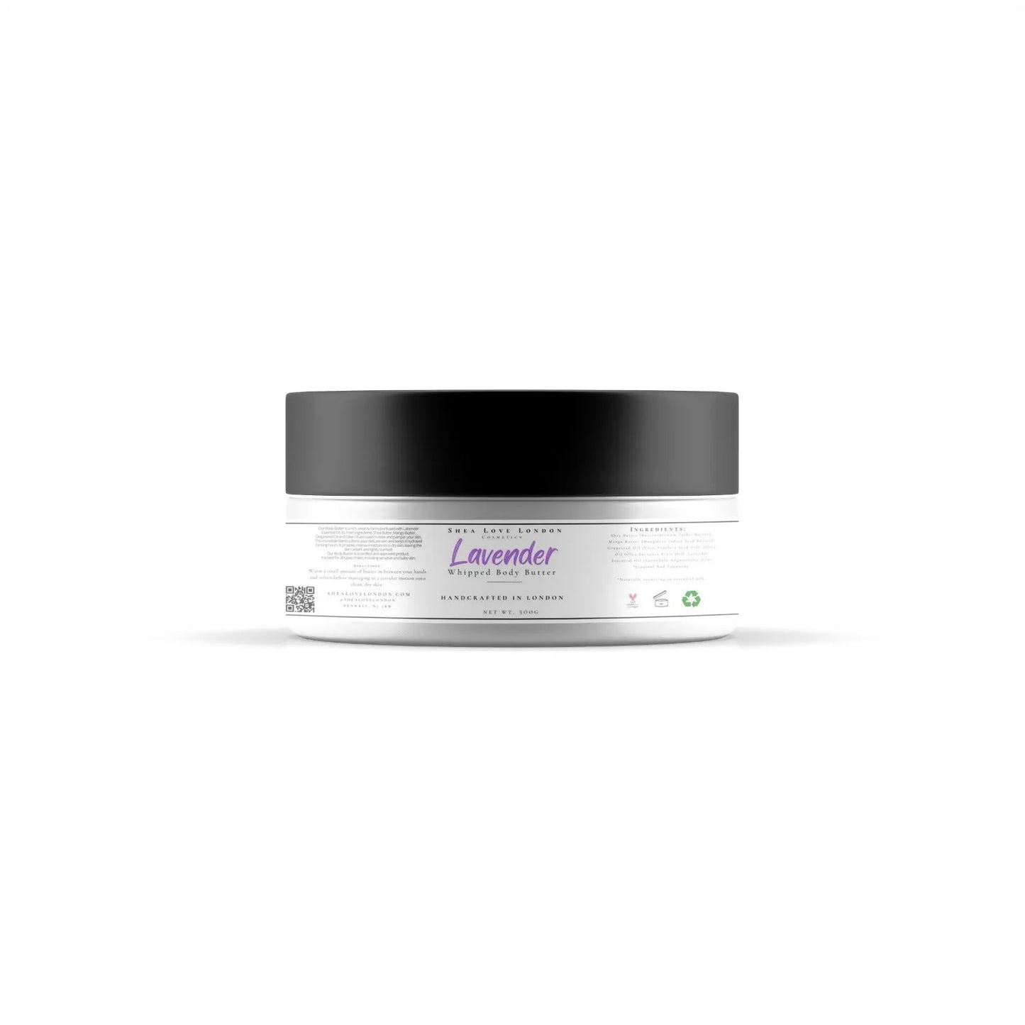 Organic Vegan Whipped Body Butter - Shea Love London
