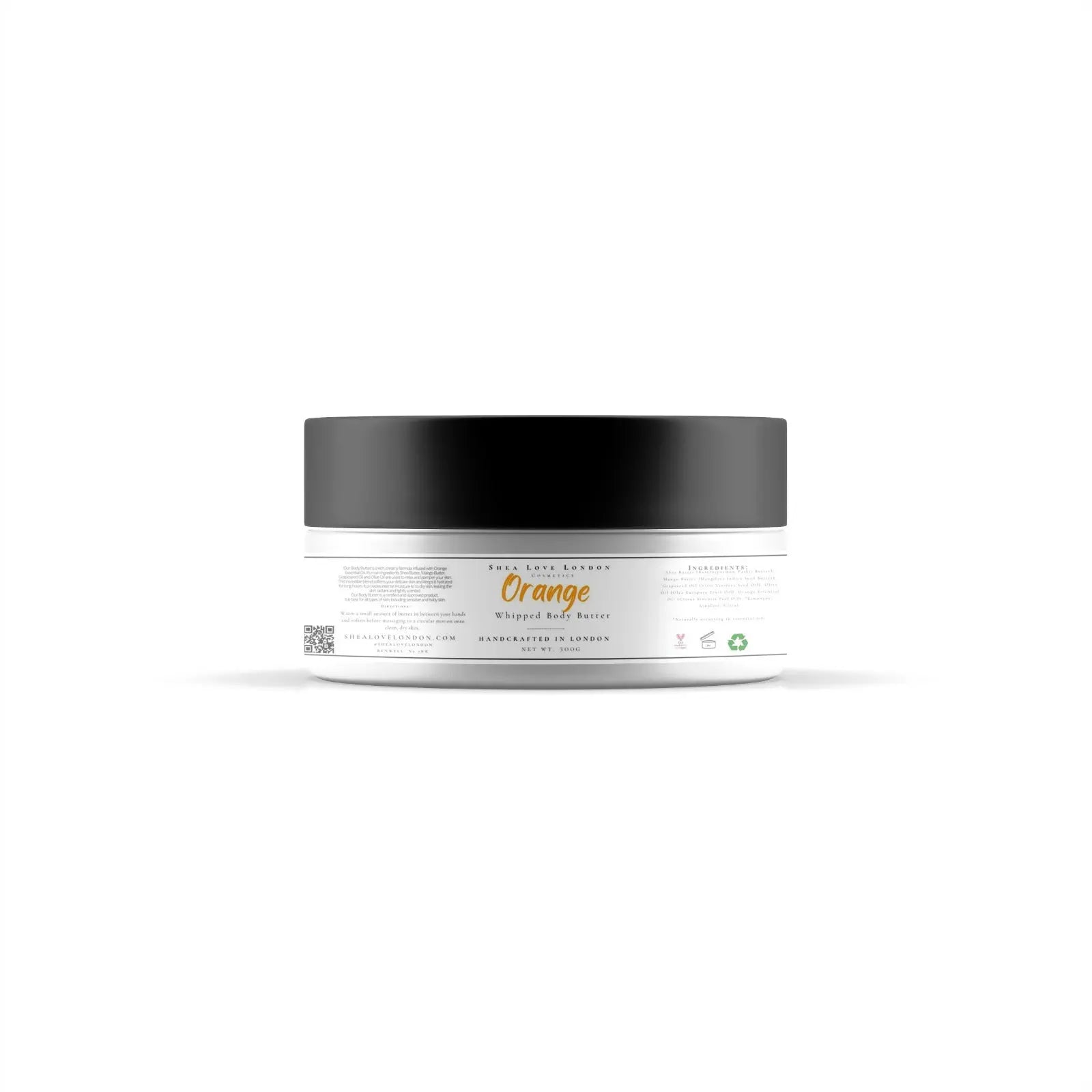Organic Vegan Whipped Body Butter - Shea Love London