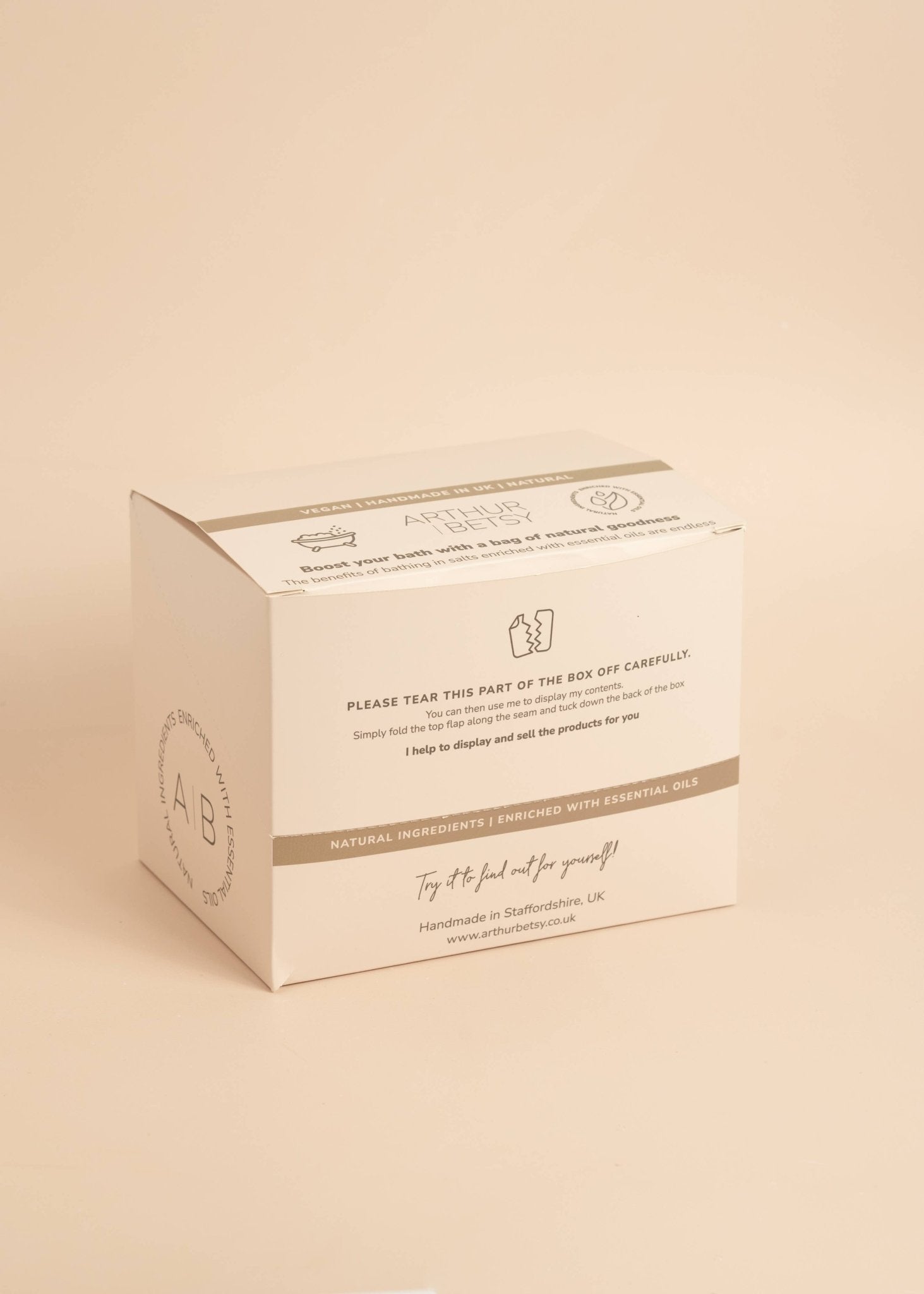 Aromatherapy Bath salts, Luxury Bath soak, Bath salts bag - Shea Love London