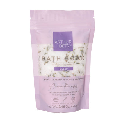 Aromatherapy Bath salts, Luxury Bath soak, Bath salts bag - Shea Love London