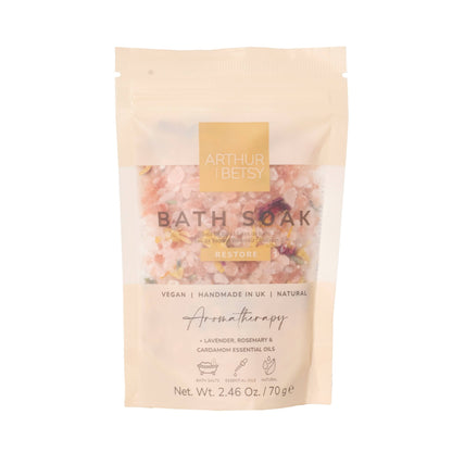 Aromatherapy Bath salts, Luxury Bath soak, Bath salts bag - Shea Love London