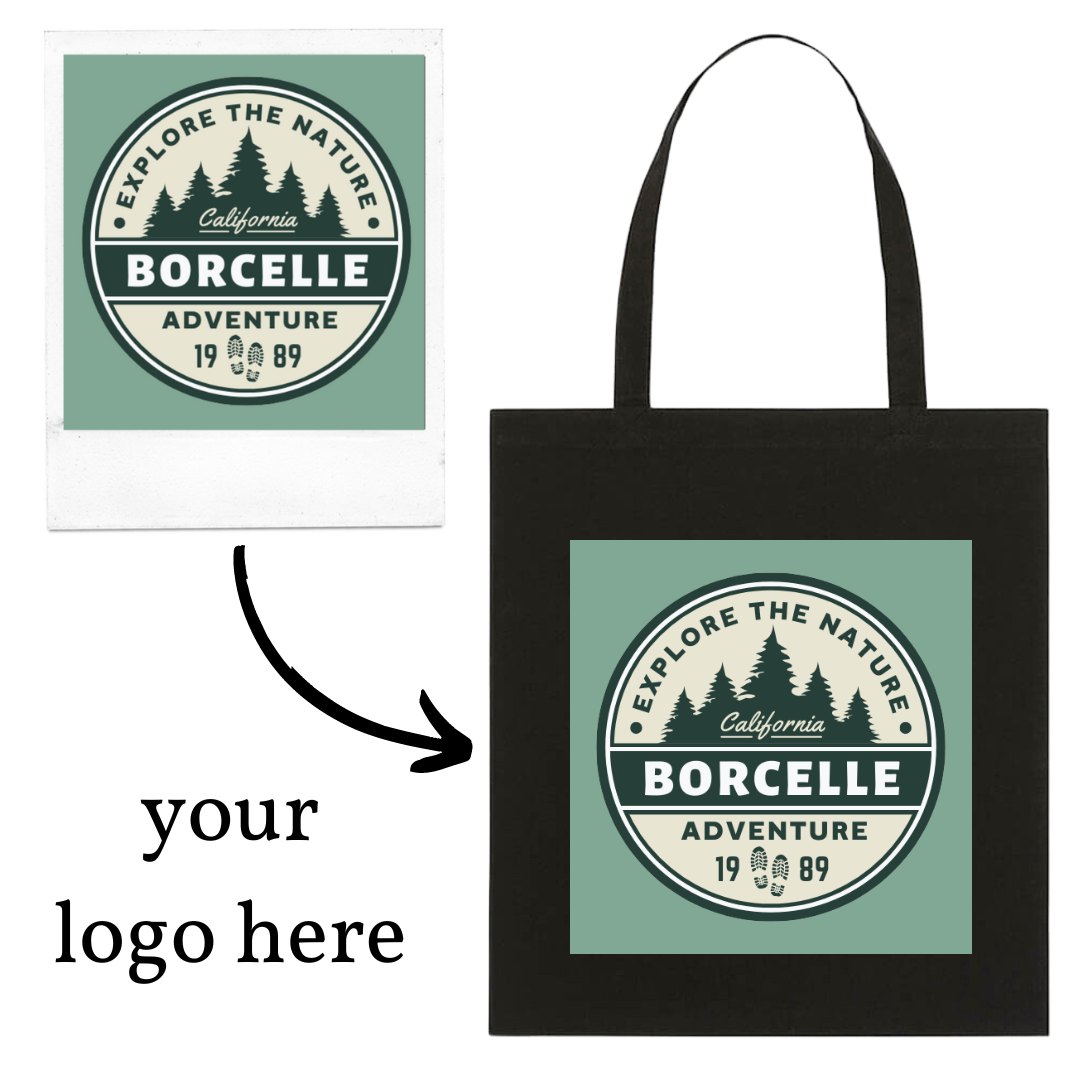 Custom Branded Tote Bag - Your Shop Logo on a Tote Bag - Shea Love London