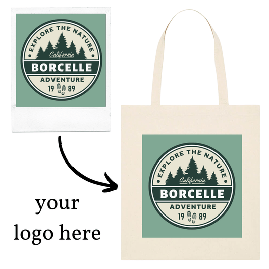 Custom Branded Tote Bag - Your Shop Logo on a Tote Bag - Shea Love London