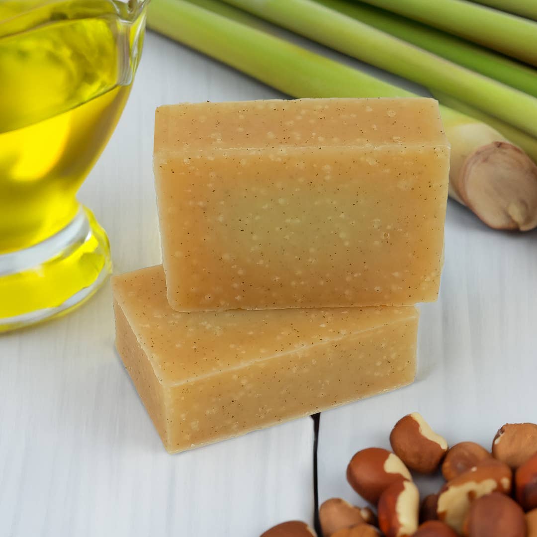 Lemongrass - Naked and Natural - Bath Soap - Shea Love London